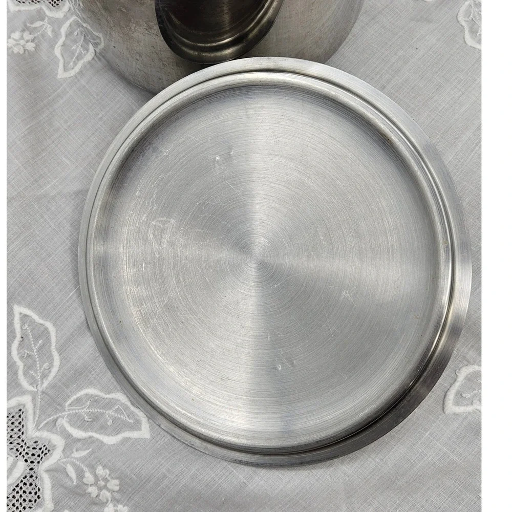 Wolfgang Puck 4qt Saucepan 18-10 Stainless Steel Floral Etched Pot with Lid 0207